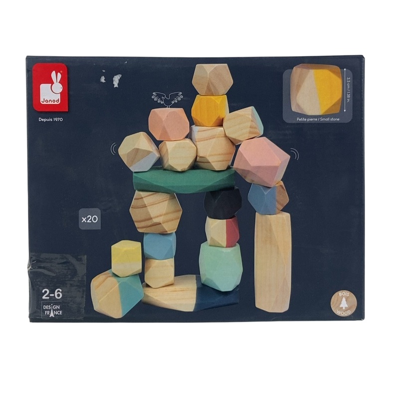 Janod Sweet Cocoon Stacking Stones