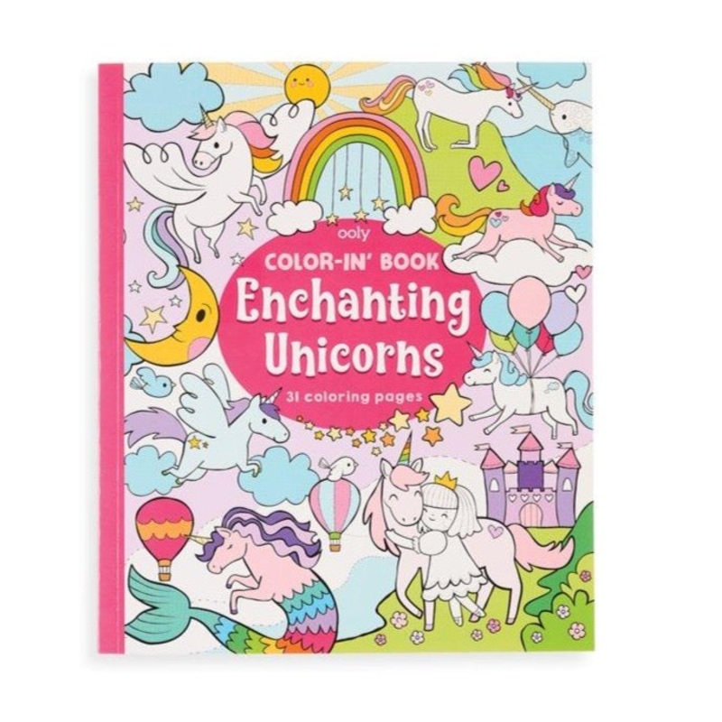 Ooly Enchanting Unicorns Coloring Book