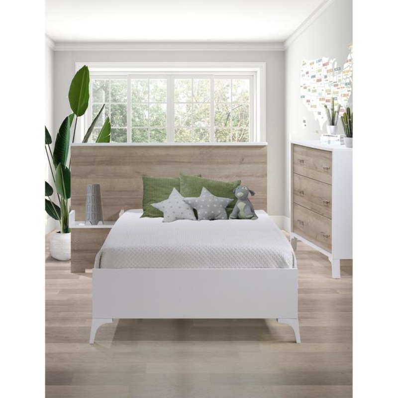 Tulip Juvenile Metro Twin Bed Conversion Rail Kit & Low Profile Footboard