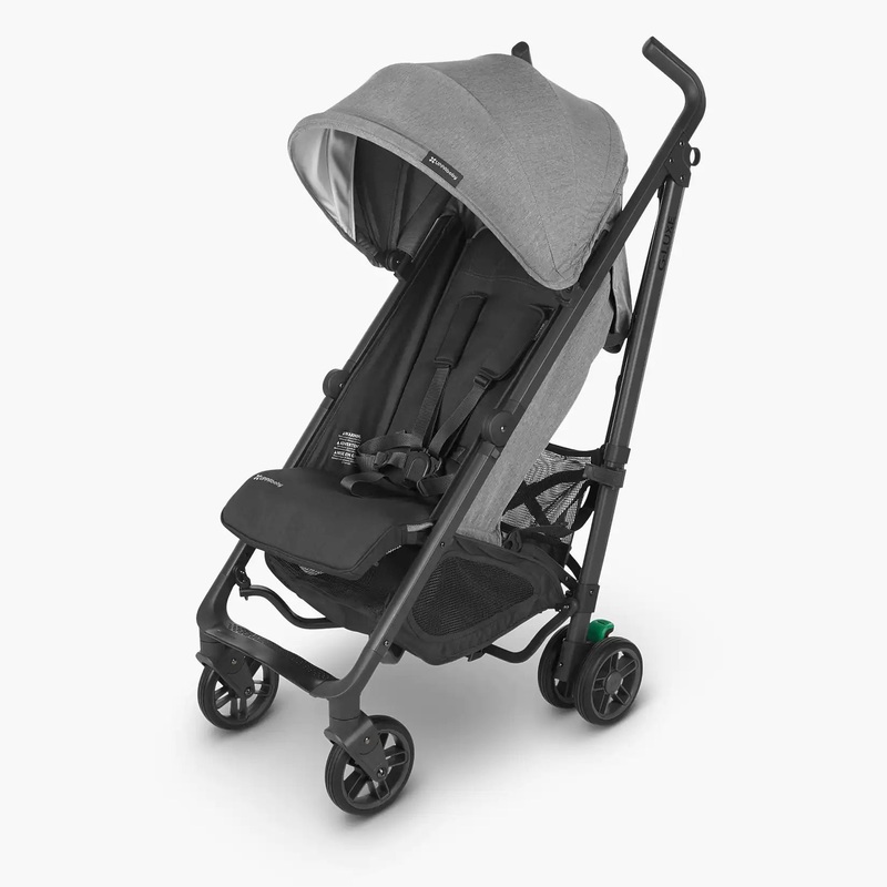 UPPAbaby G-Luxe Stroller – Greyson (Charcoal Melange/Carbon Frame)