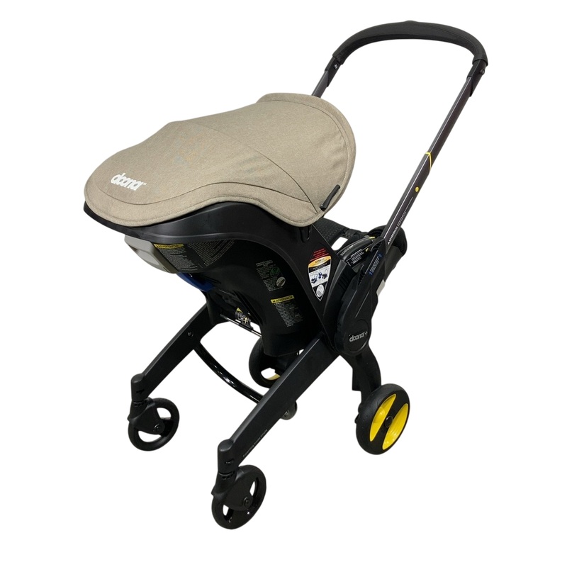 Doona Infant Car Seat & Stroller Combo, 2023, Sahara Sand
