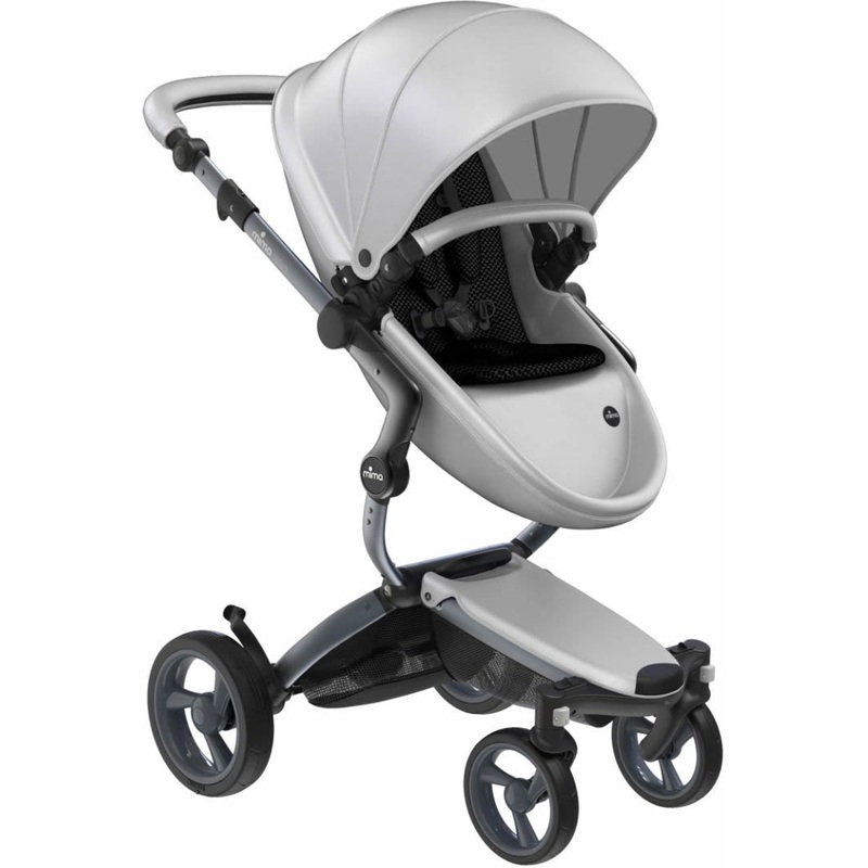 Mima Xari Complete Stroller, Graphite – Argento / Black