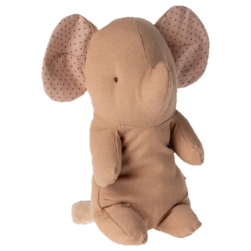 Safari Friends Small Elephant Plush Toy Rose
