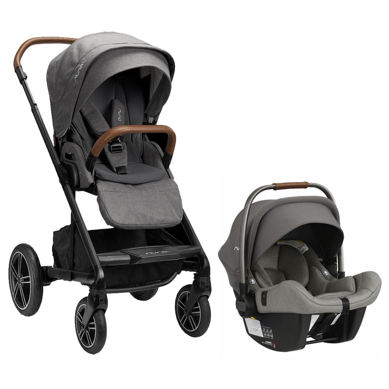 Nuna MIXX Next + PIPA Lite Travel System Bundle – Granite/Granite