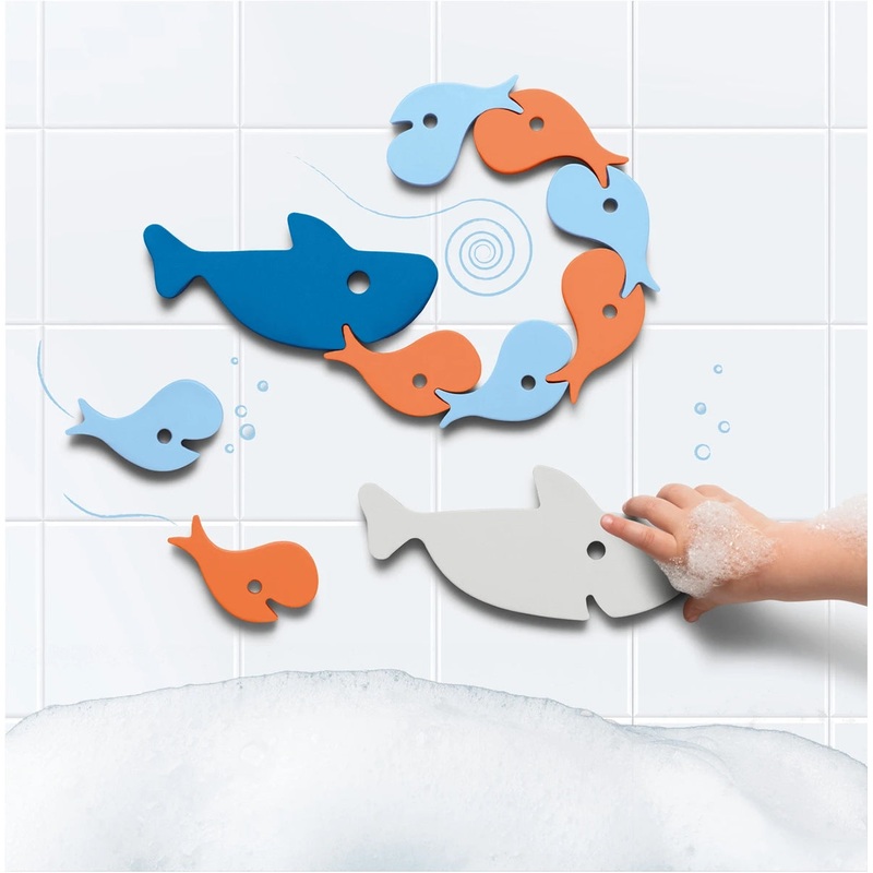 Quut Shark Bath Puzzle Bath Toy