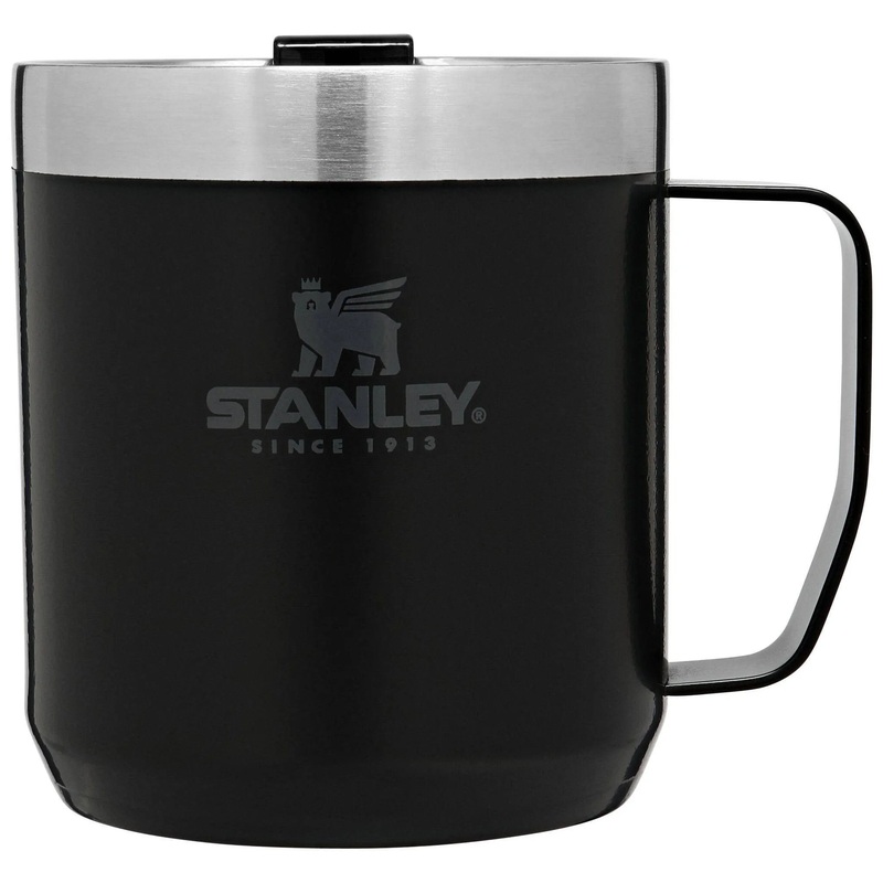 12 oz Stainless Steel Classic Legendary Mug- Black