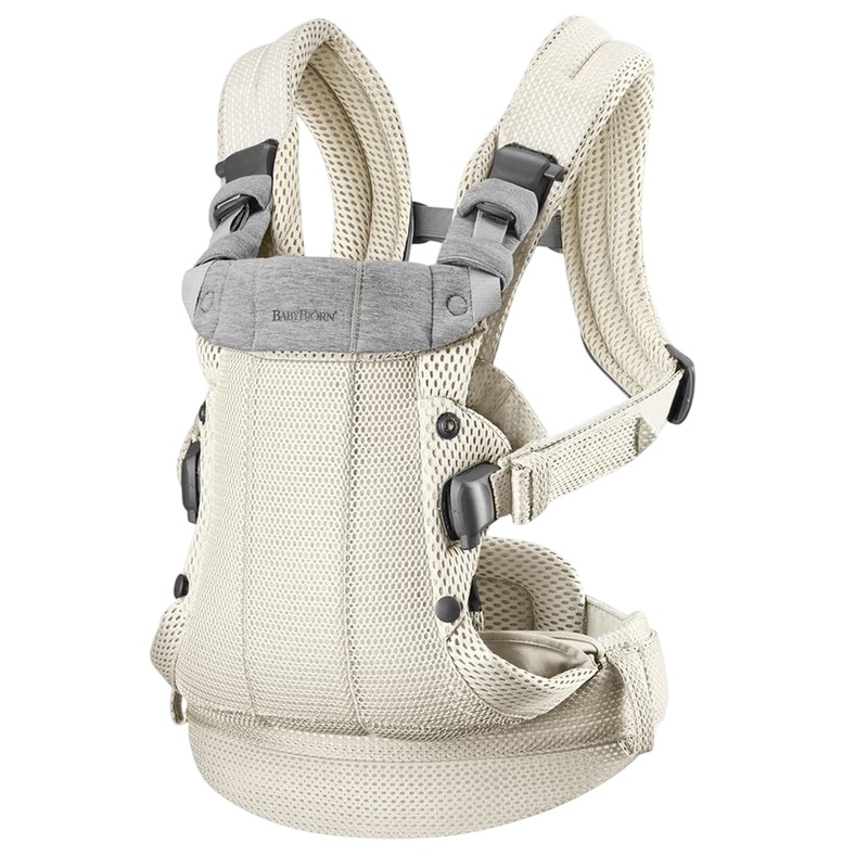 BabyBjorn Baby Carrier Harmony, 3D Mesh, Cream