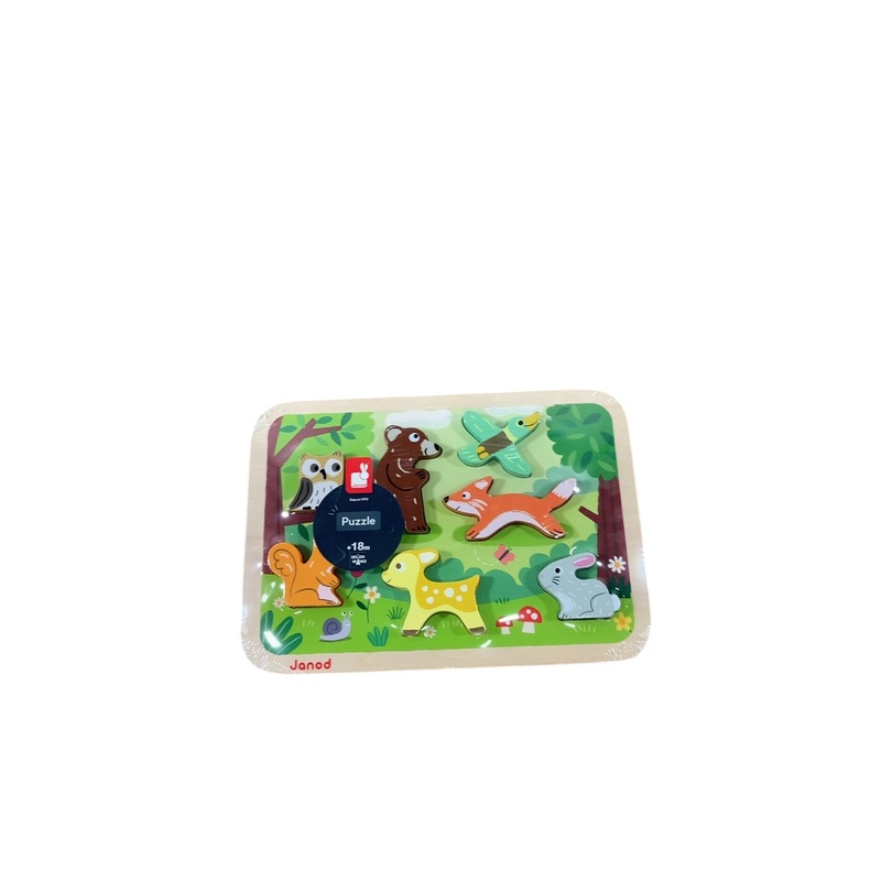 Janod Chunky Puzzle, Forest