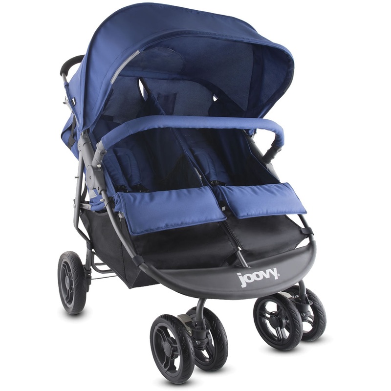 Joovy Scooter X2 Double Stroller – Blueberry