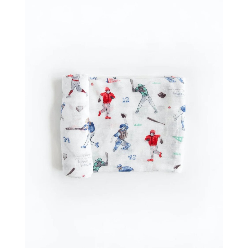 Little Unicorn Deluxe Muslin Single Swaddle – Home Run