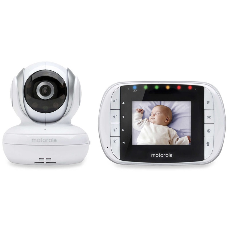 Motorola Wireless 2.8″ Video Baby Monitor with USB & Zoom