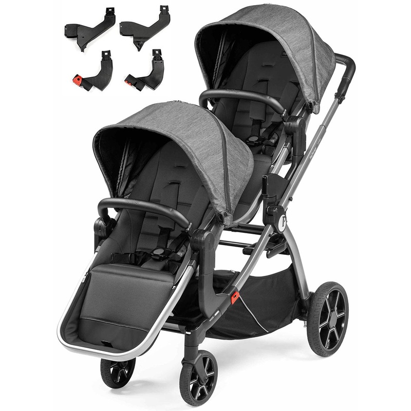 Peg Perego YPSI Double Stroller Bundle – Atmosphere