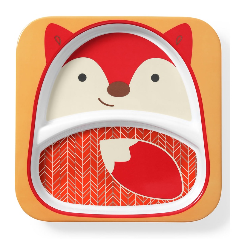 Skip Hop Zoo Divided Plate – Fox