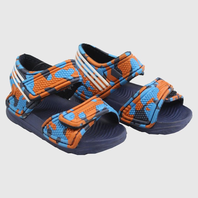 Blue Army Baby Boys Sandals