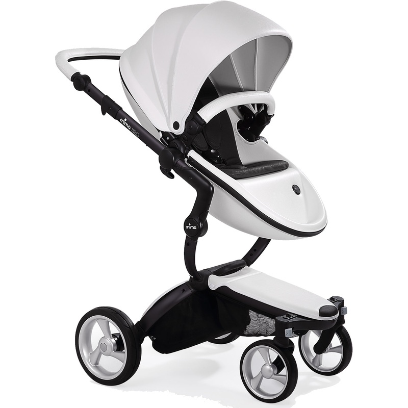 Mima Xari Complete Stroller, Black – Snow White / Black