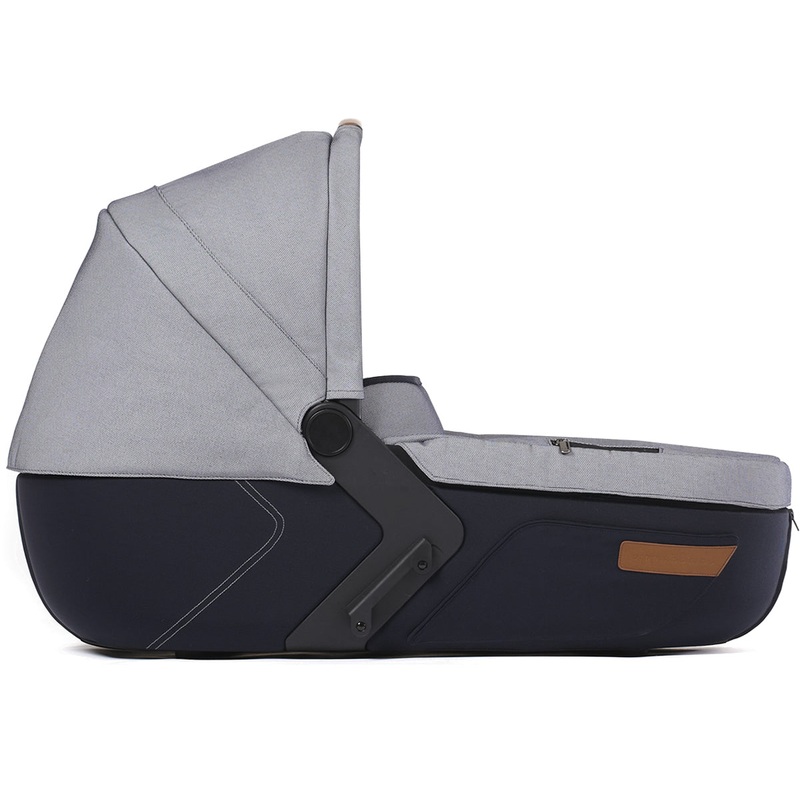 Mutsy Igo Urban Nomad Bassinet – White & Blue