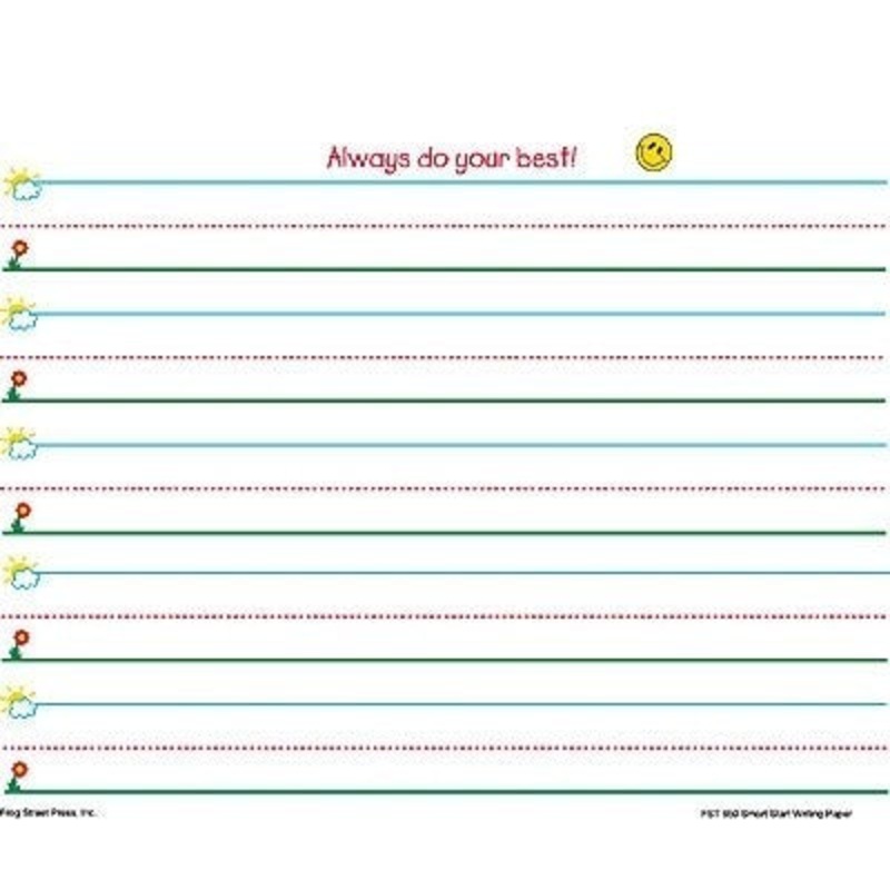 Smart Start “Sky to Ground” Writing Paper Grades K-1 – 360 Sheets