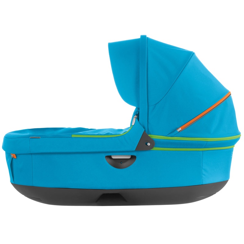 Stokke Crusi & Trailz Carrycot – Urban Blue