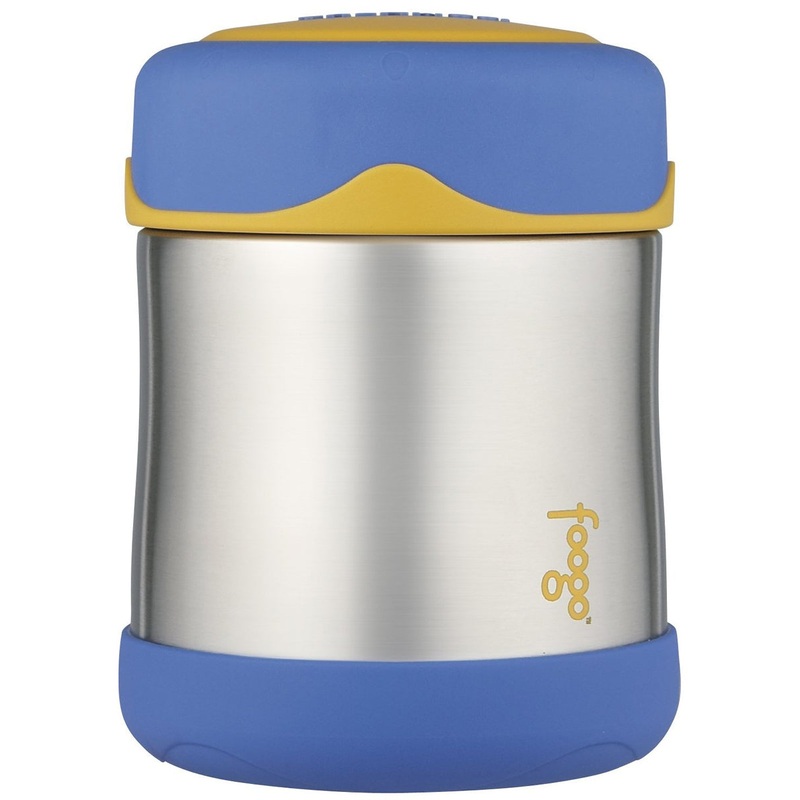 Thermos Foogo Leak-Proof Stainless Steel Food Jar – 10 Ounce – Blue