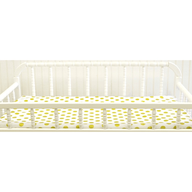 New Arrivals Gold Rush Changing Pad Cover