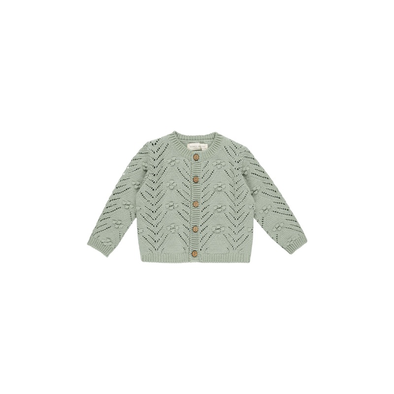Quincy Mae Knit Cardigan – Sage