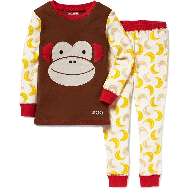 Skip Hop ZooJamas Little Kid Pajamas, 4T – Monkey