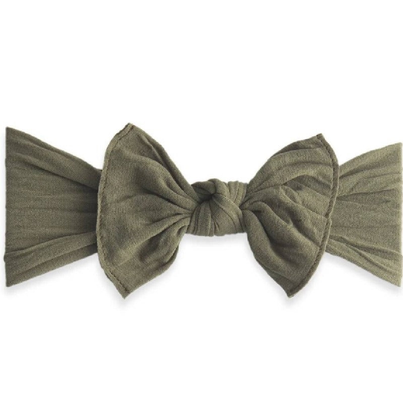 Classic Knot Headband – Army Green