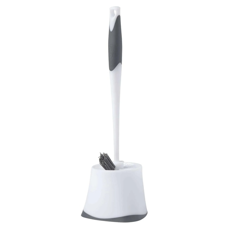 Corner Toilet Brush And Holder