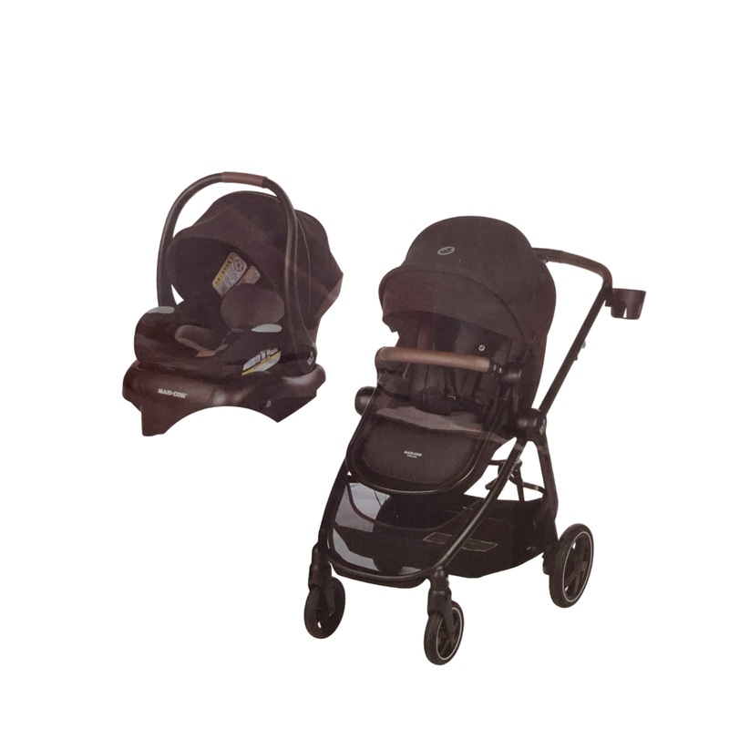 Maxi-Cosi Zelia2 Luxe Travel System, 2024, New Hope Black