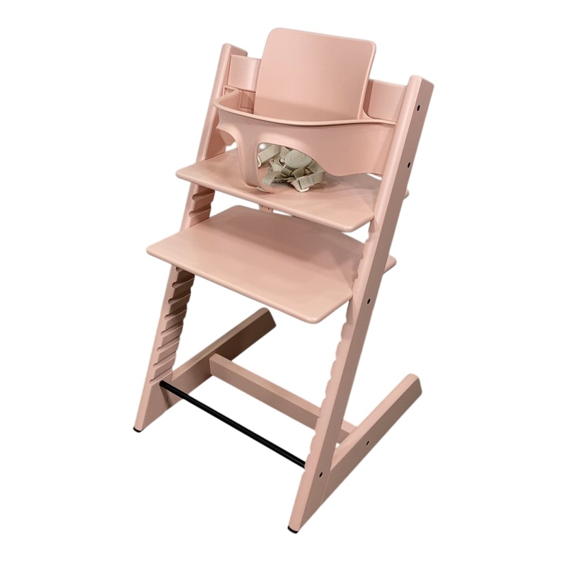 Stokke Tripp Trapp High Chair With Baby Set, 2, Serene Pink
