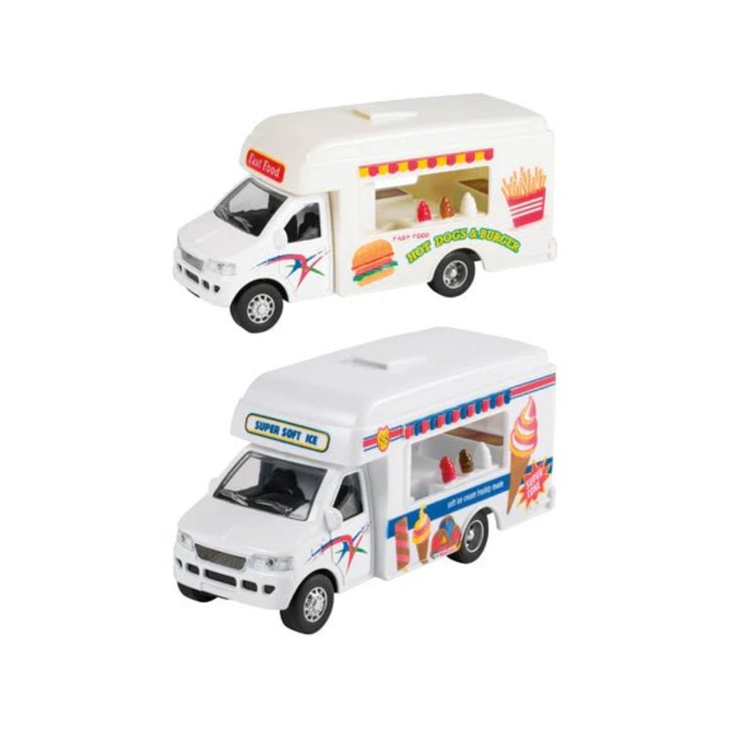 Toysmith Foodie Fleet Diecast Toy Food Trucks
