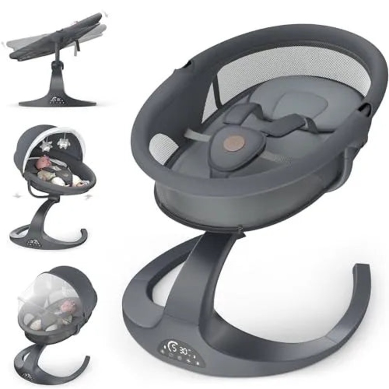 Baby Swings for Infants, Grey