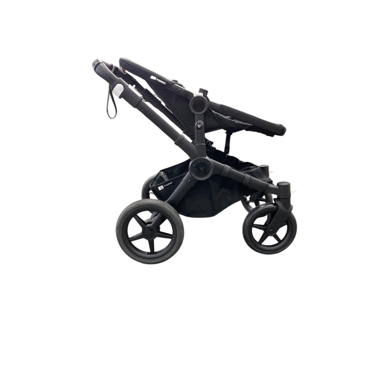 Bugaboo Donkey 5 Mono Stroller, 2024, Black, Midnight Black, No Canopy