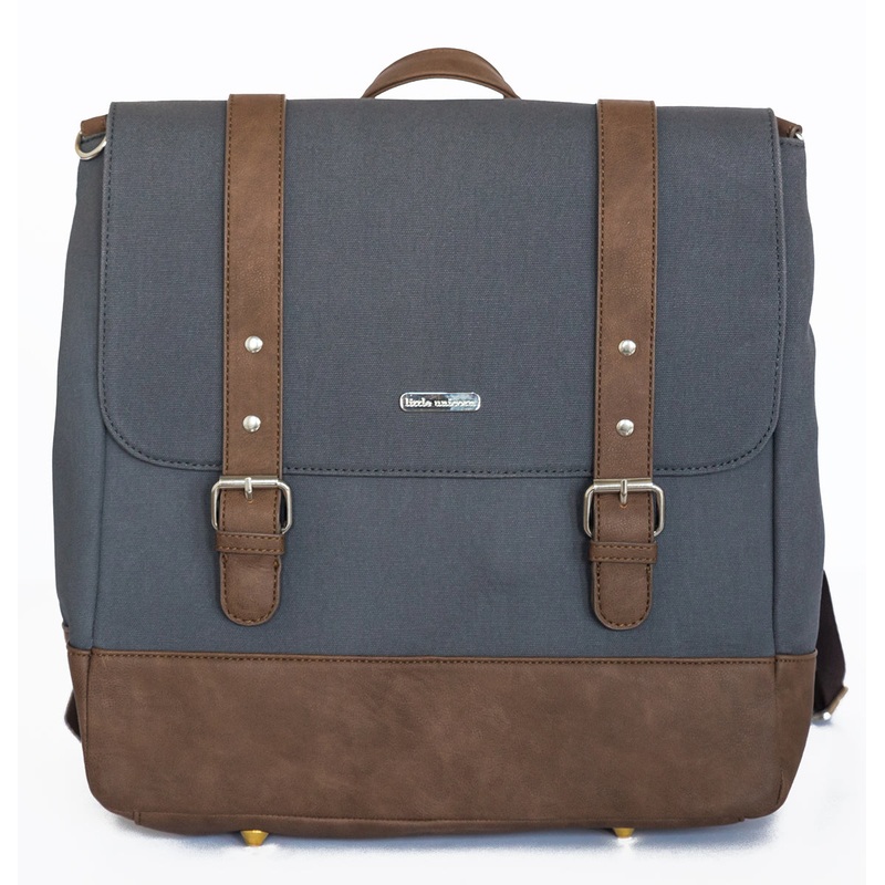 Little Unicorn Marindale Backpack Diaper Bag – Grey