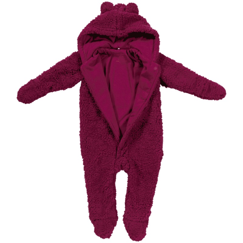 Magnificent Baby Raspberry Bear Footie – 6 to 9 Months