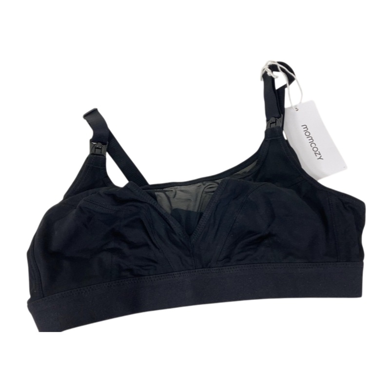 Momcozy Bamboo Ultra-Soft & Cool Breeze Pumping & Nursing Bra, M