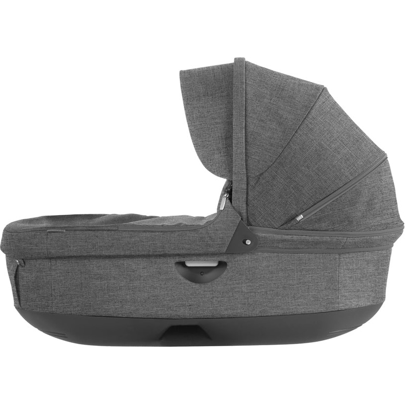 Stokke Crusi & Trailz Carrycot – Black Melange