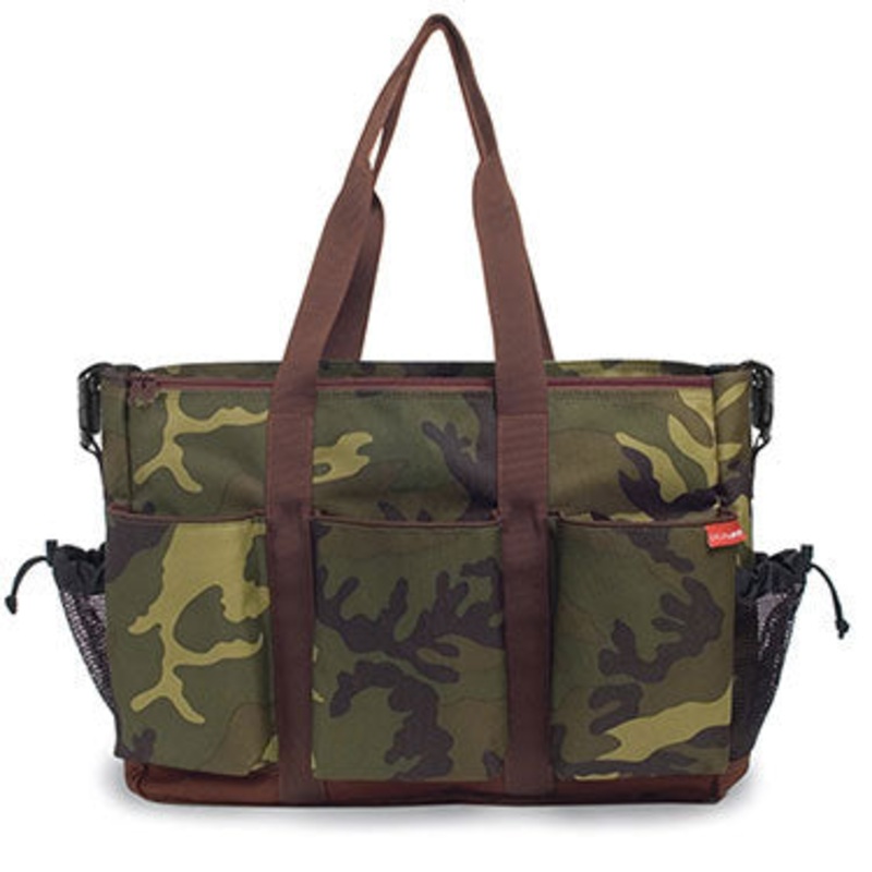 Skip Hop Duo Double Diaper Bag – Green Camo