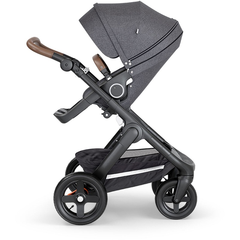 Stokke Trailz All-Terrain Stroller – Black/Black Melange