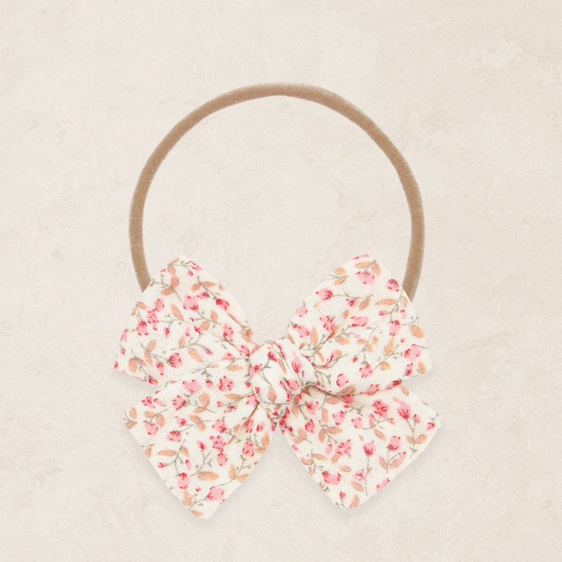 Adventure Bow – Pink Posy Headband