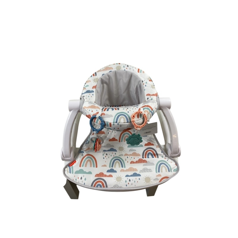 Fisher Price Sit-Me-Up Floor Seat, Rainbow Showers