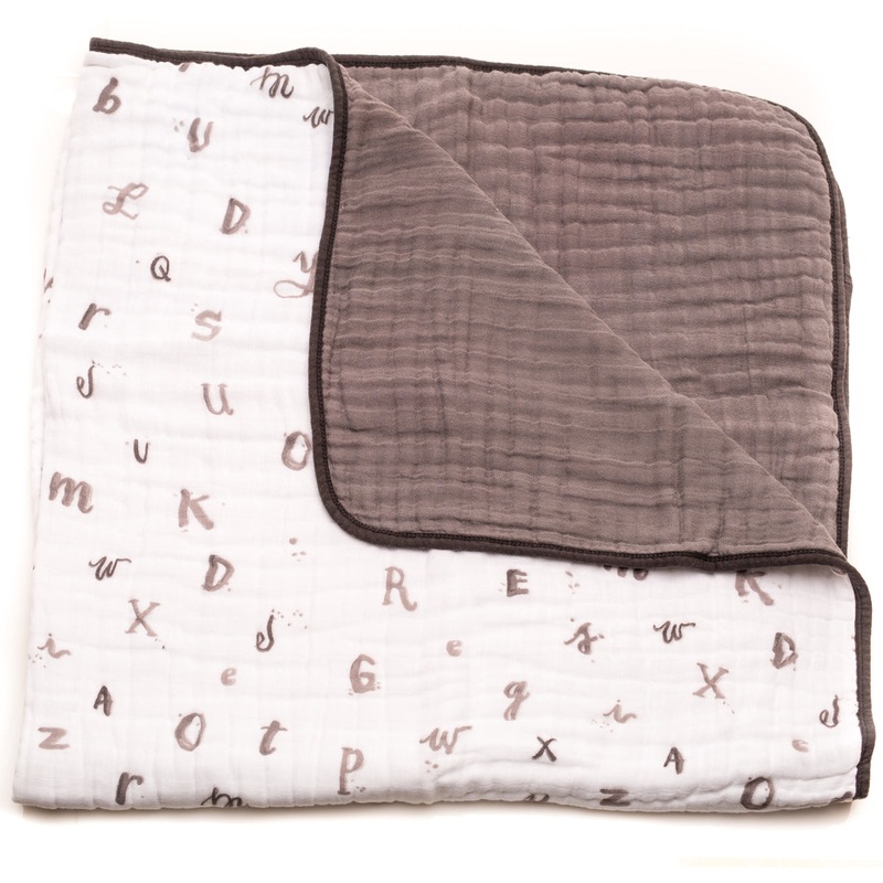 Little Unicorn Cotton Muslin Quilt – Hello Alphabet
