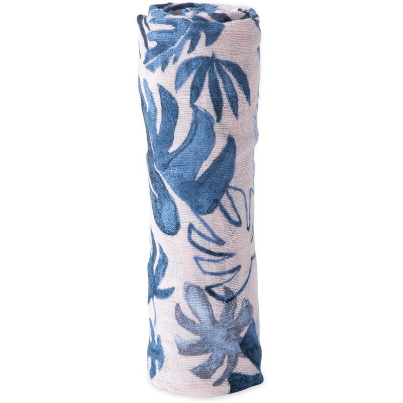 Little Unicorn Cotton Muslin Swaddle – Tropical Pink