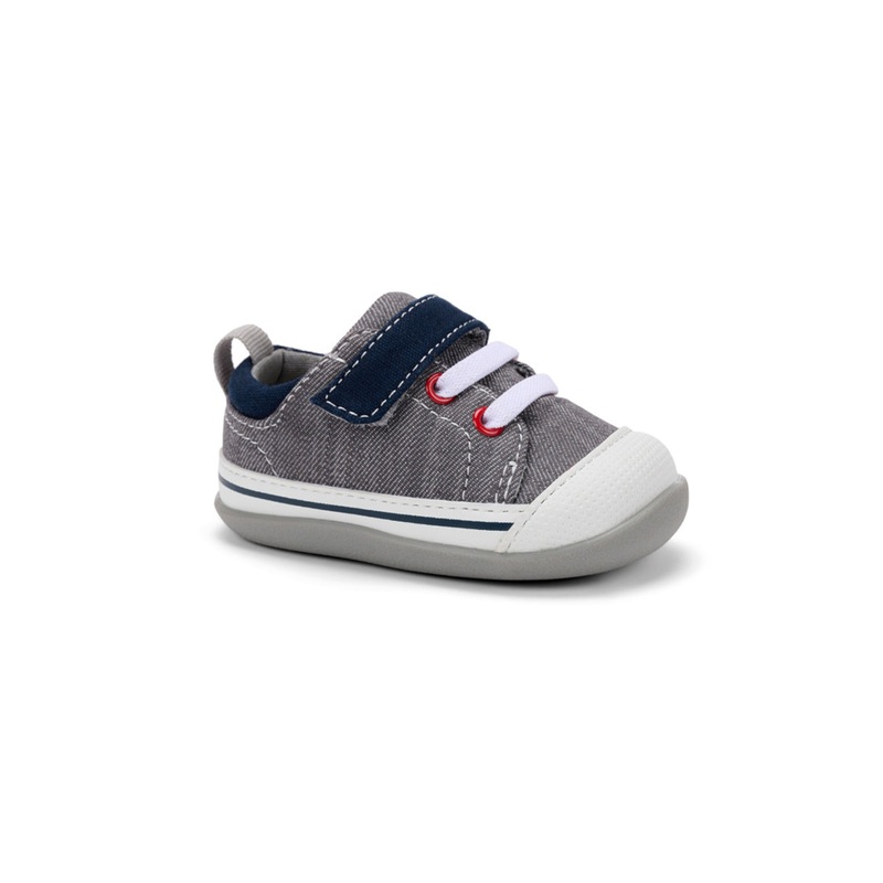 See Kai Run Stevie II Infant – Grey/Denim