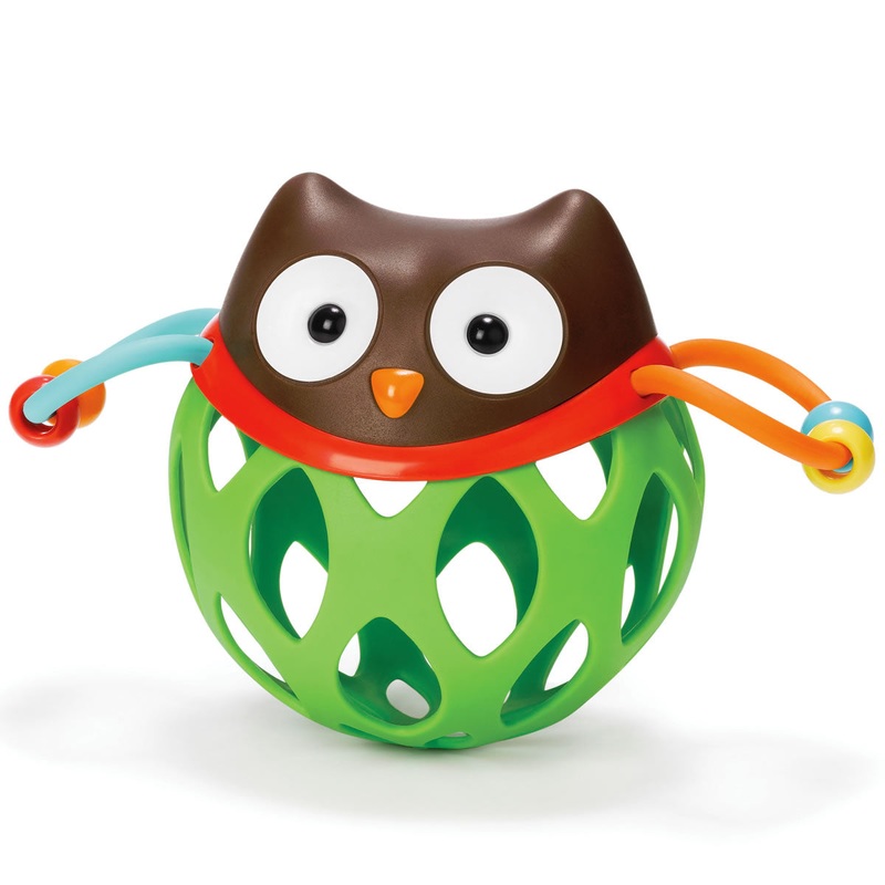 Skip Hop Roll Around Rattles – Owl