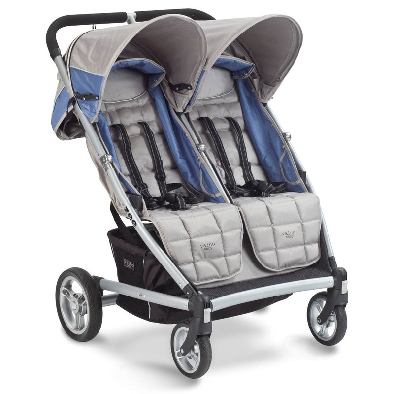 Valco Zee for 2 Double Stroller – Saphire