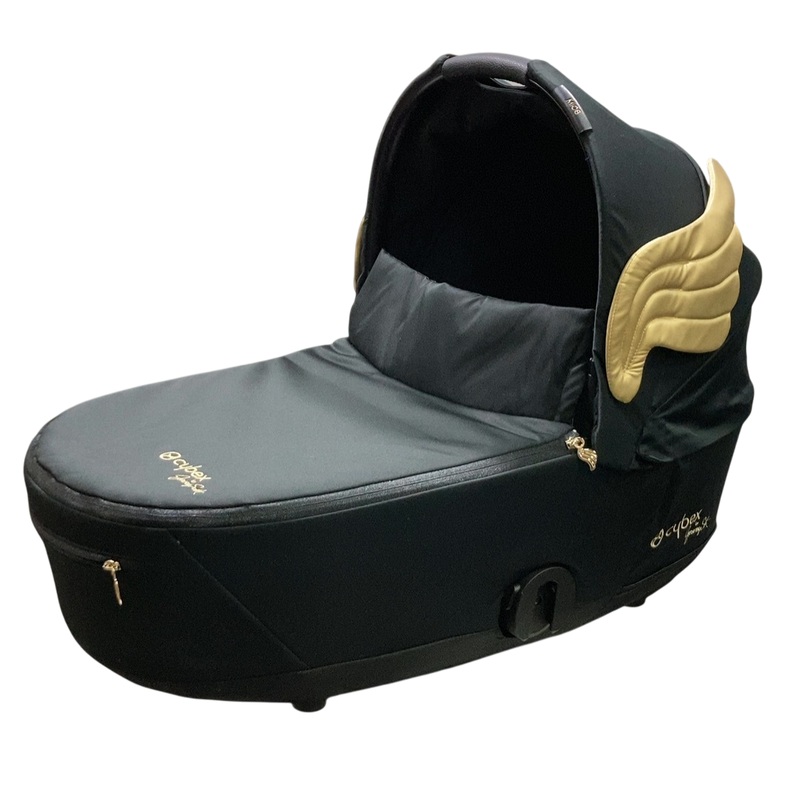 Cybex MIOS LUX Carry Cot, Jeremy Scott Wings, Black
