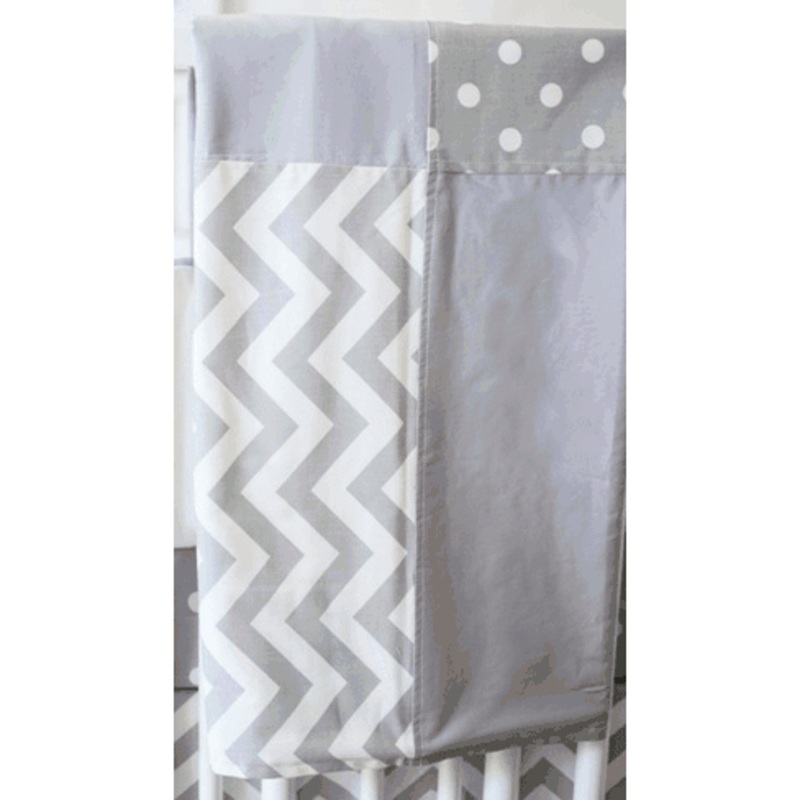 New Arrivals Zig Zag Grey Blanket