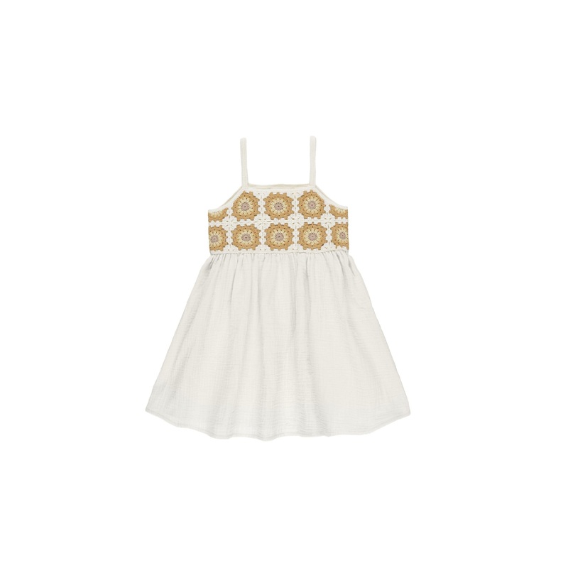 Rylee + Cru Crochet Sun Dress – Marigold Daisy