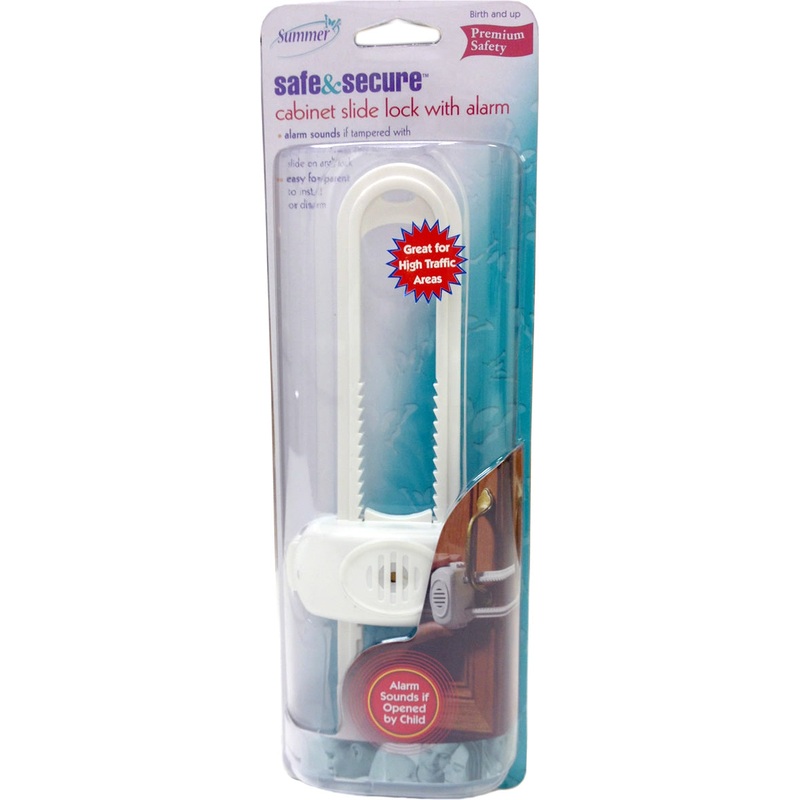 Summer Infant Cabinet Slide Lock with Alarm